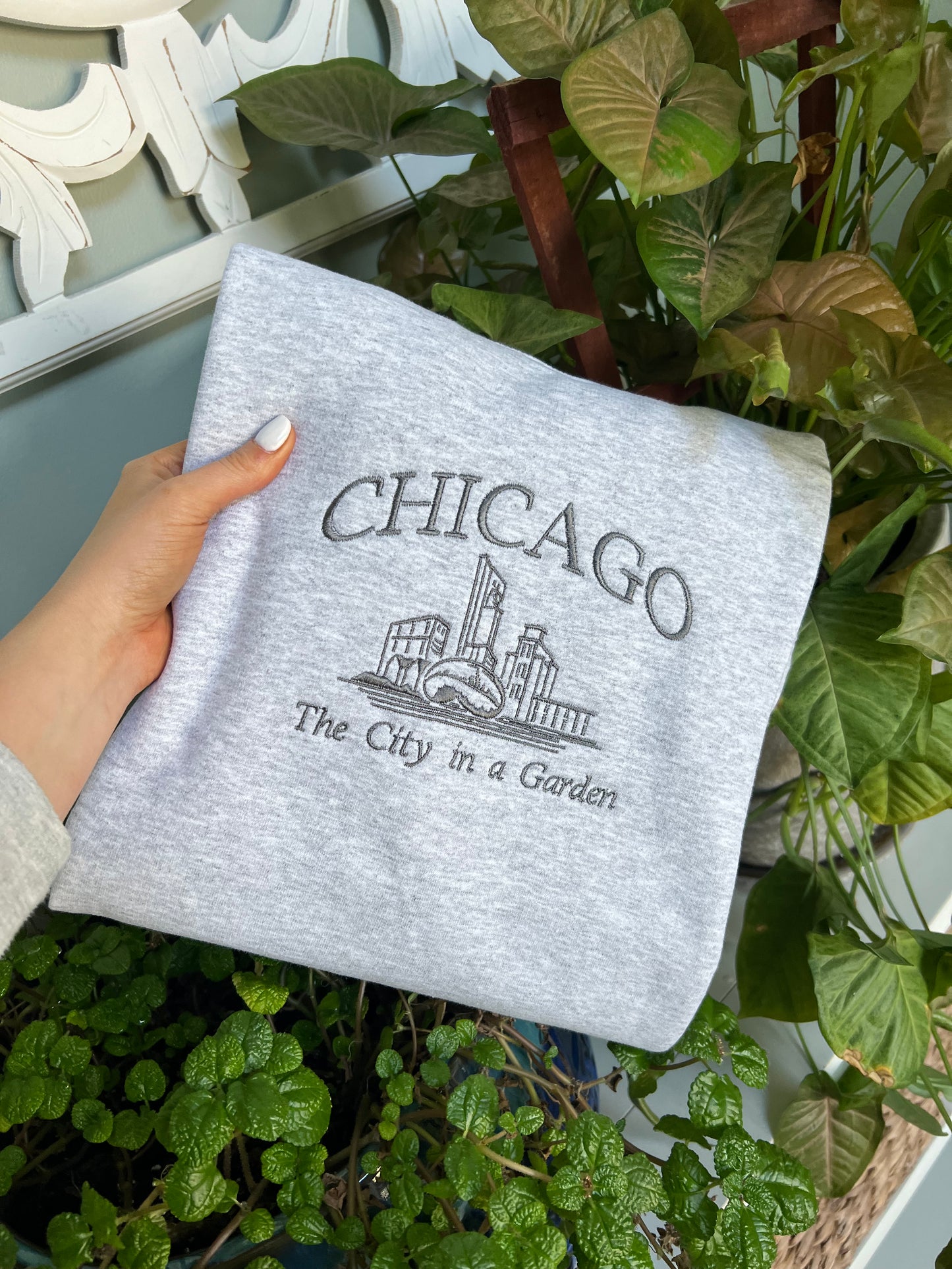 Chicago Embroidered Crewneck