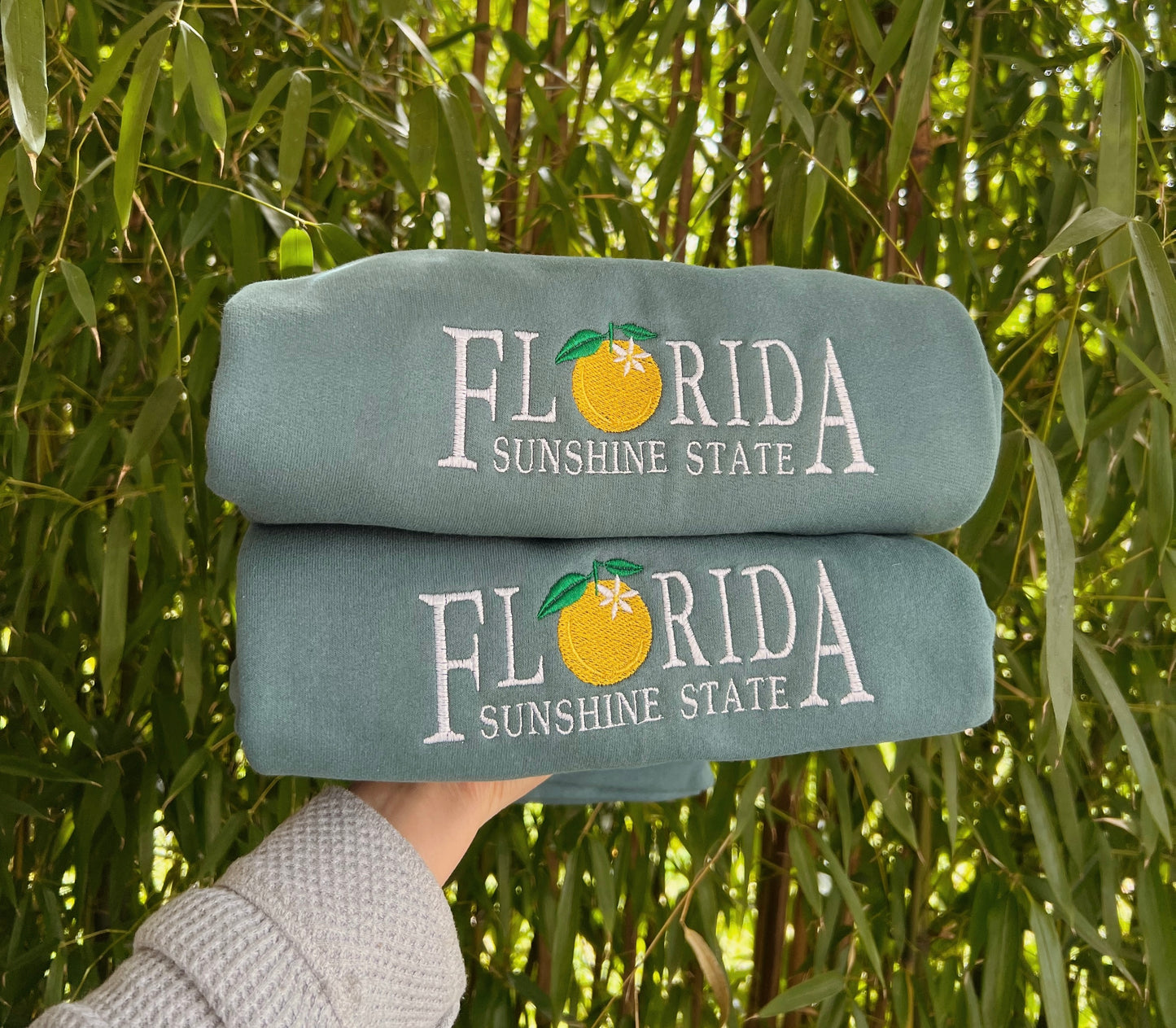 Sunshine State Embroidered  Crewneck