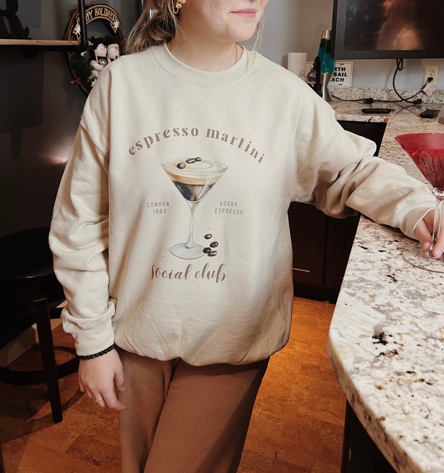 Espresso Martini Crewneck Sweatshirt