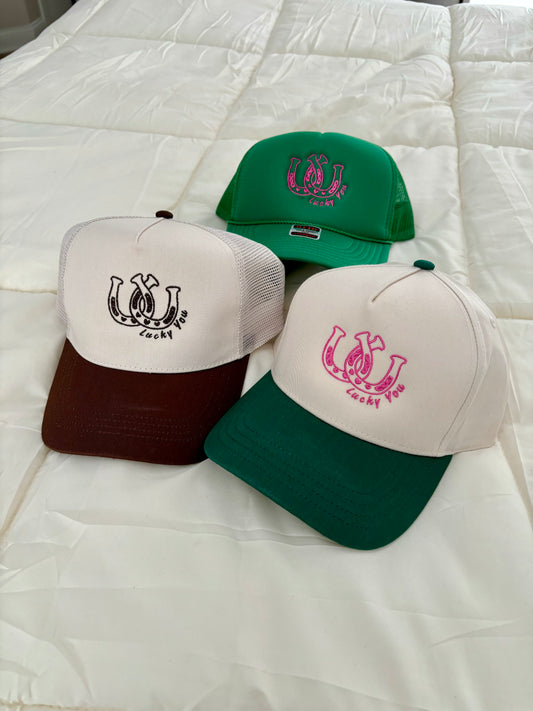 Luck You Embroidered Hat
