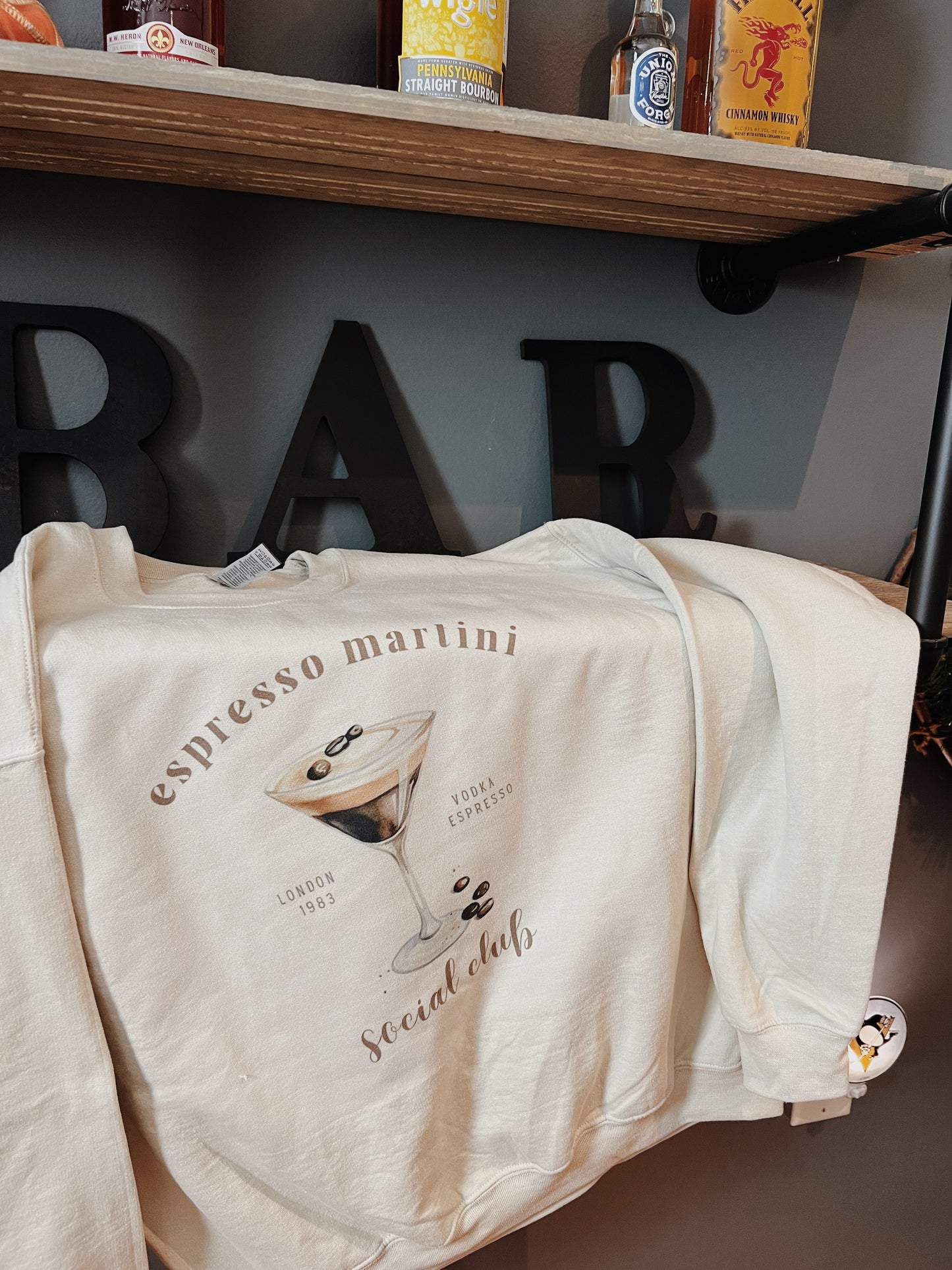 Espresso Martini Crewneck Sweatshirt