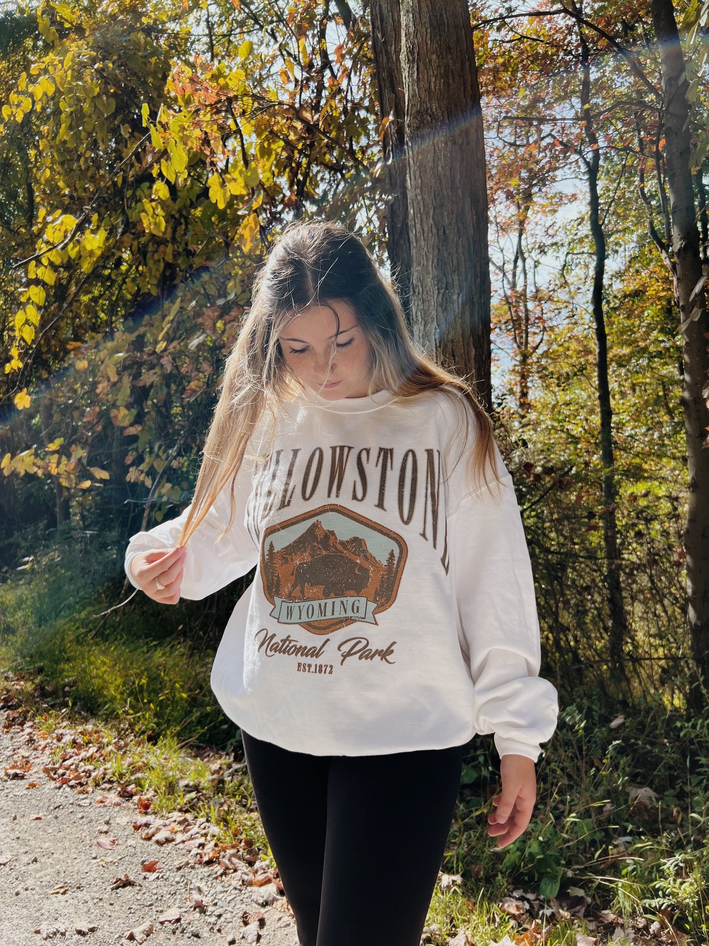 Yellowstone Graphic Crewneck Sweatshirt