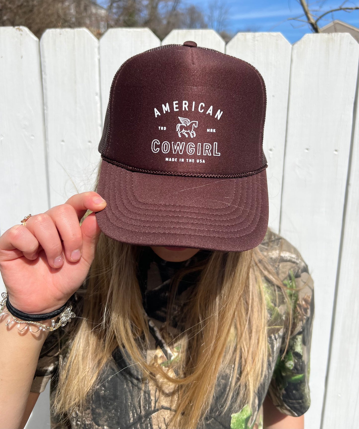 American Cowgirl Trucker Hat