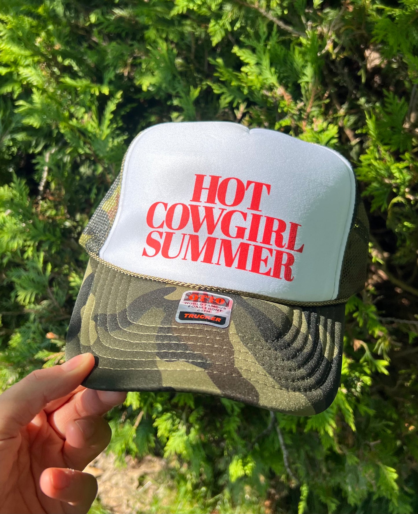 Hot Cowgirl Summer Trucker Hat