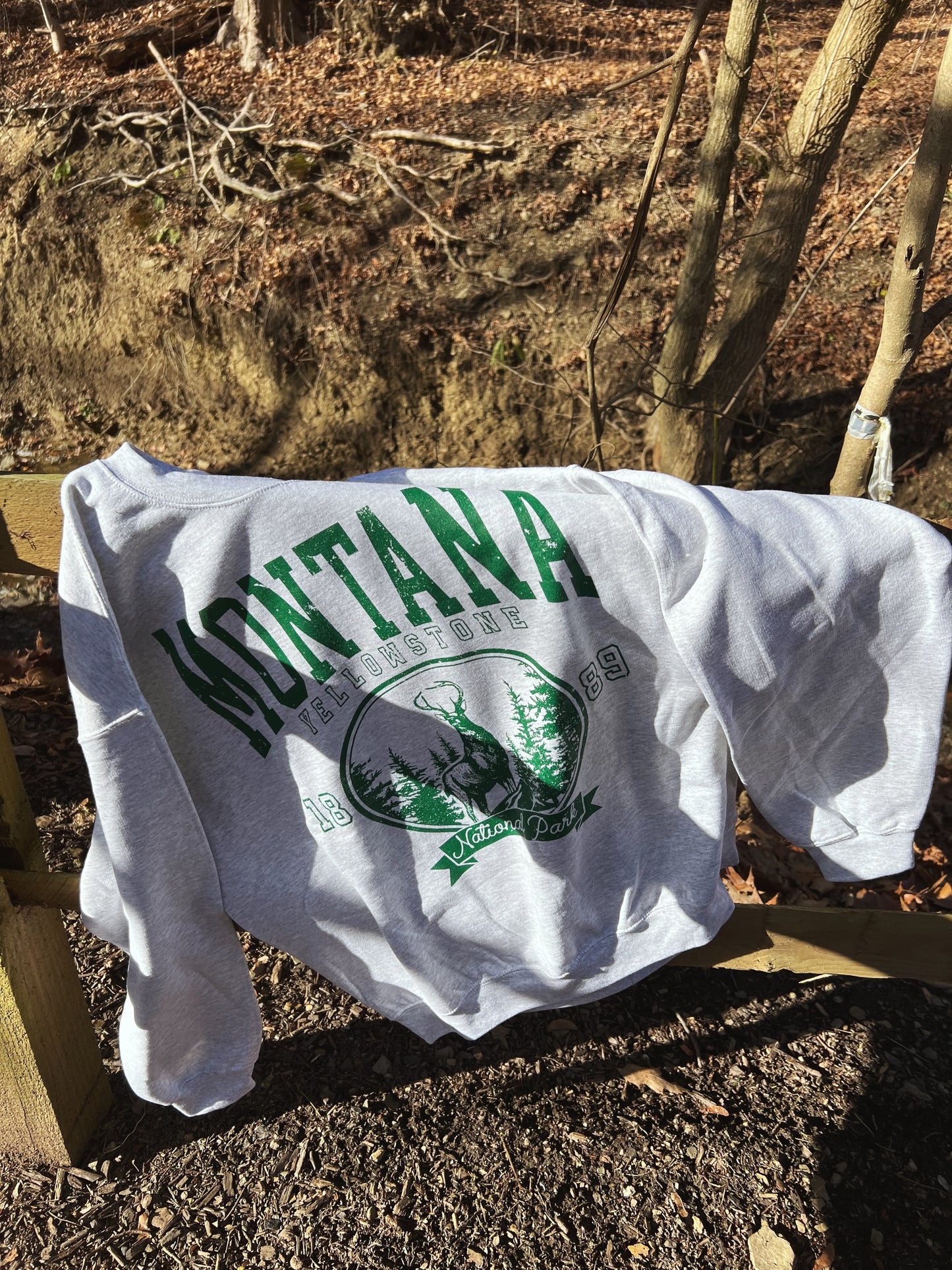 Montana Graphic Crewneck Sweatshirt