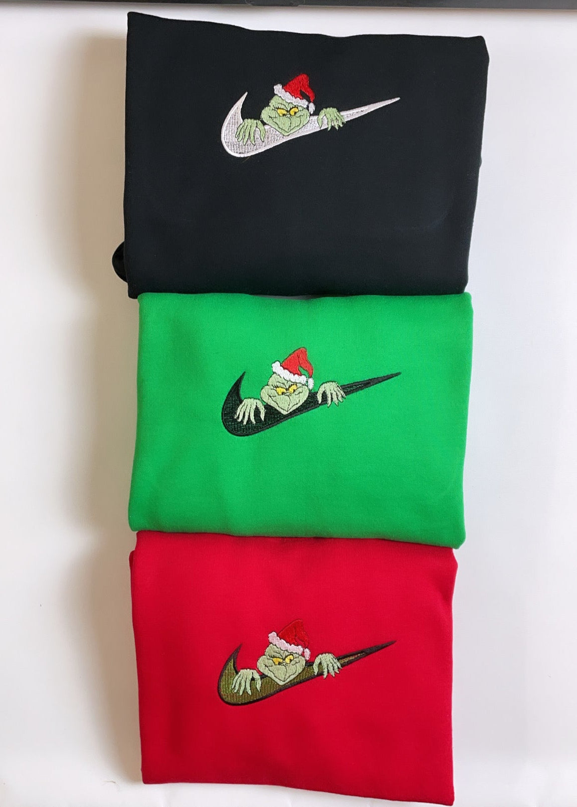 OG Holiday Embroidered Grinchmas Sweatshirt