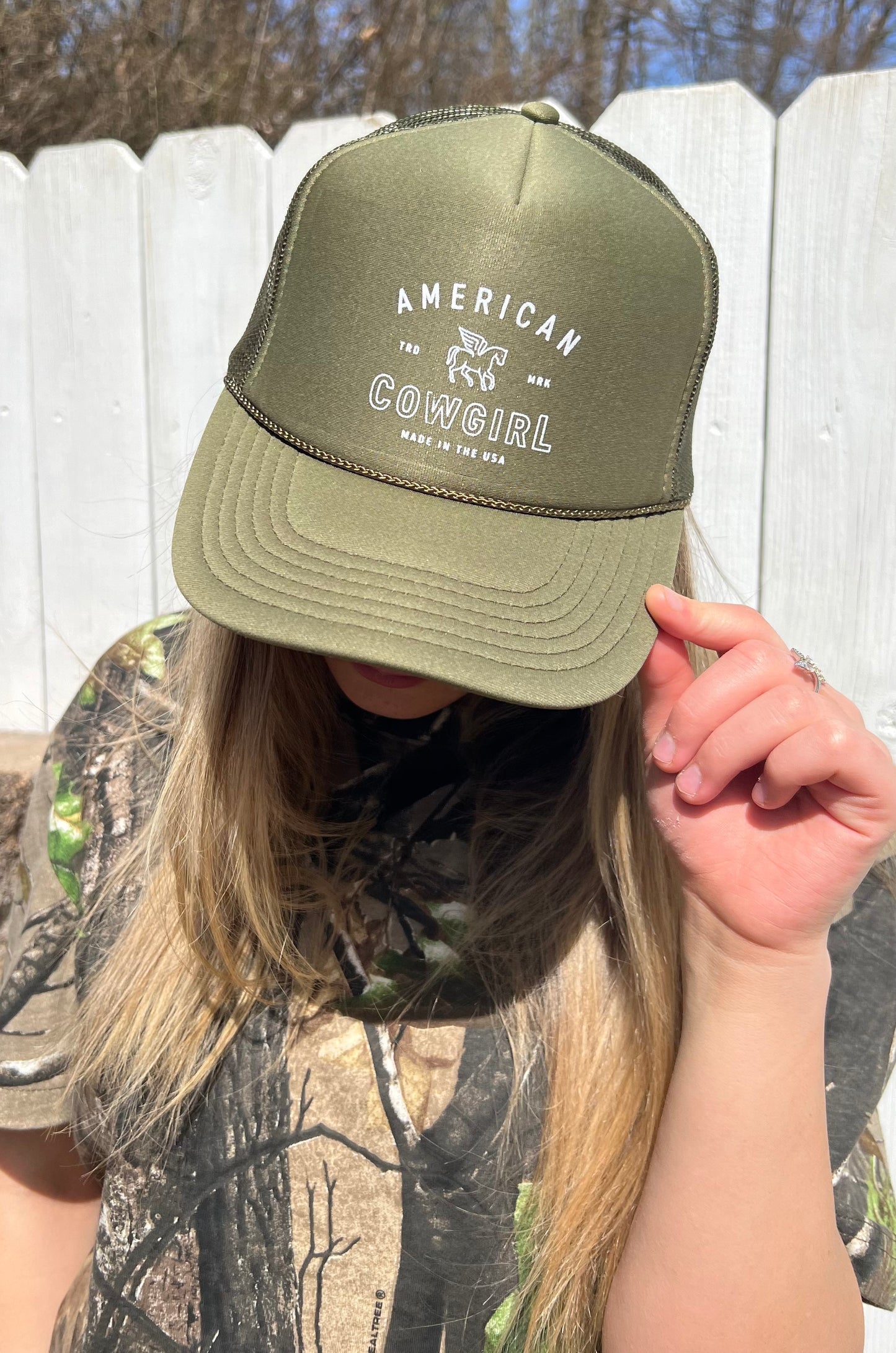 American Cowgirl Trucker Hat