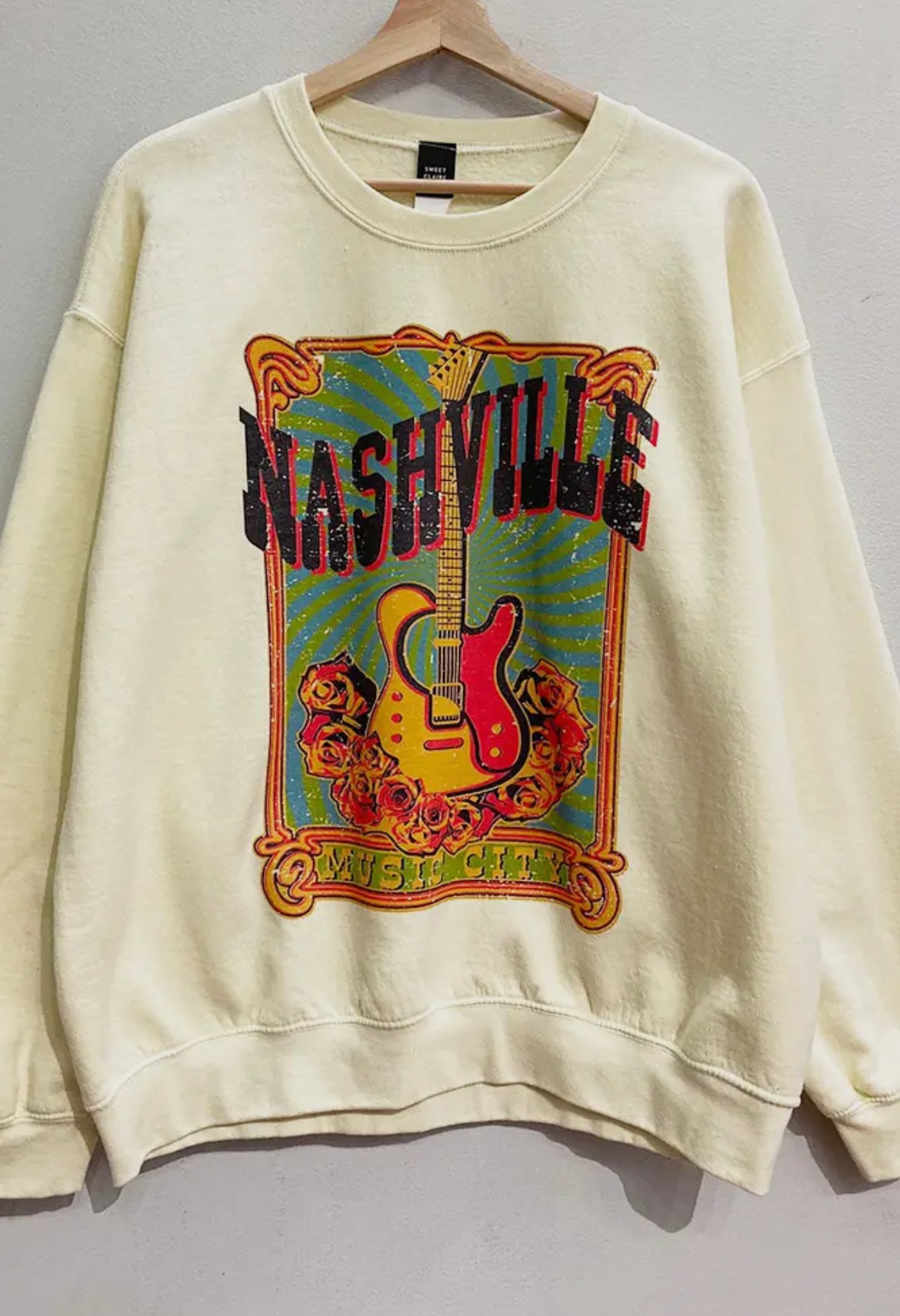 Nashville Graphic Crewneck Sweatshirt