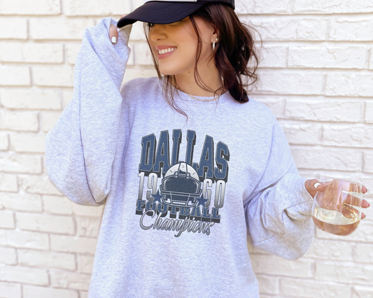 Retro Dallas Football Sweatshirt