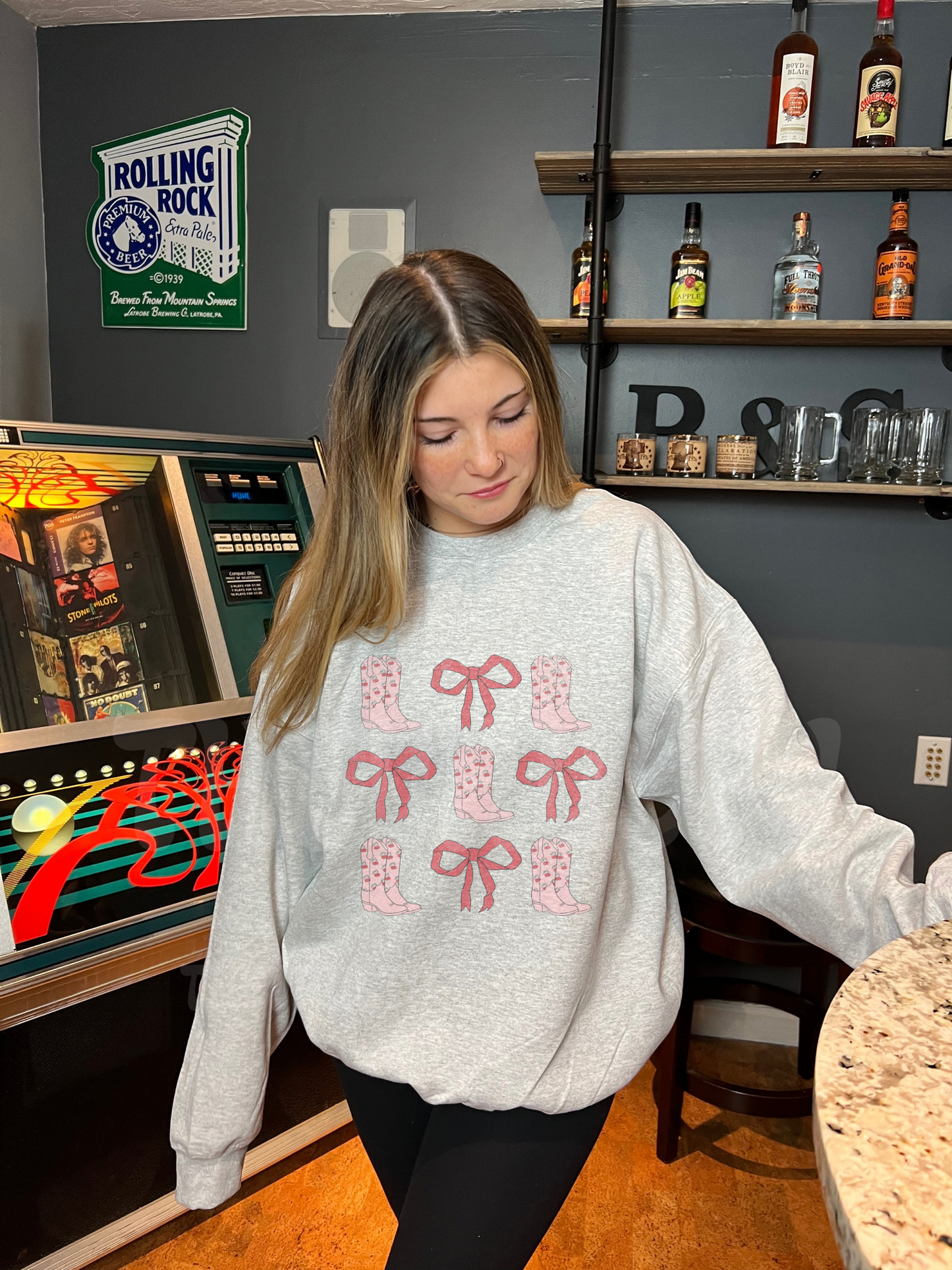 Cowgirl Cherries Crewneck Sweatshirt