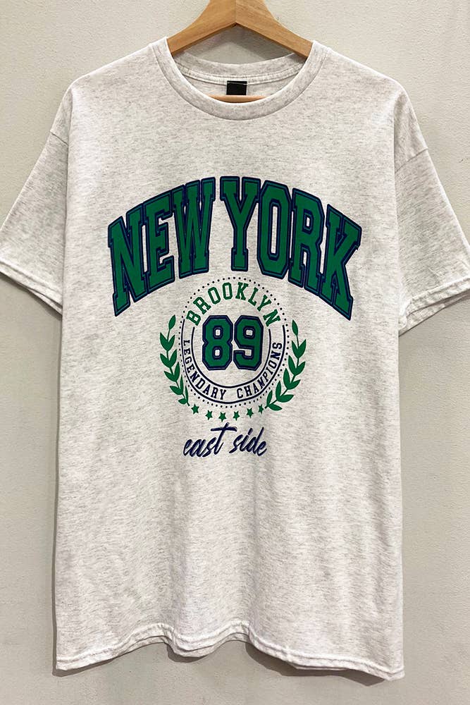 New York Champions  Oversized Tee