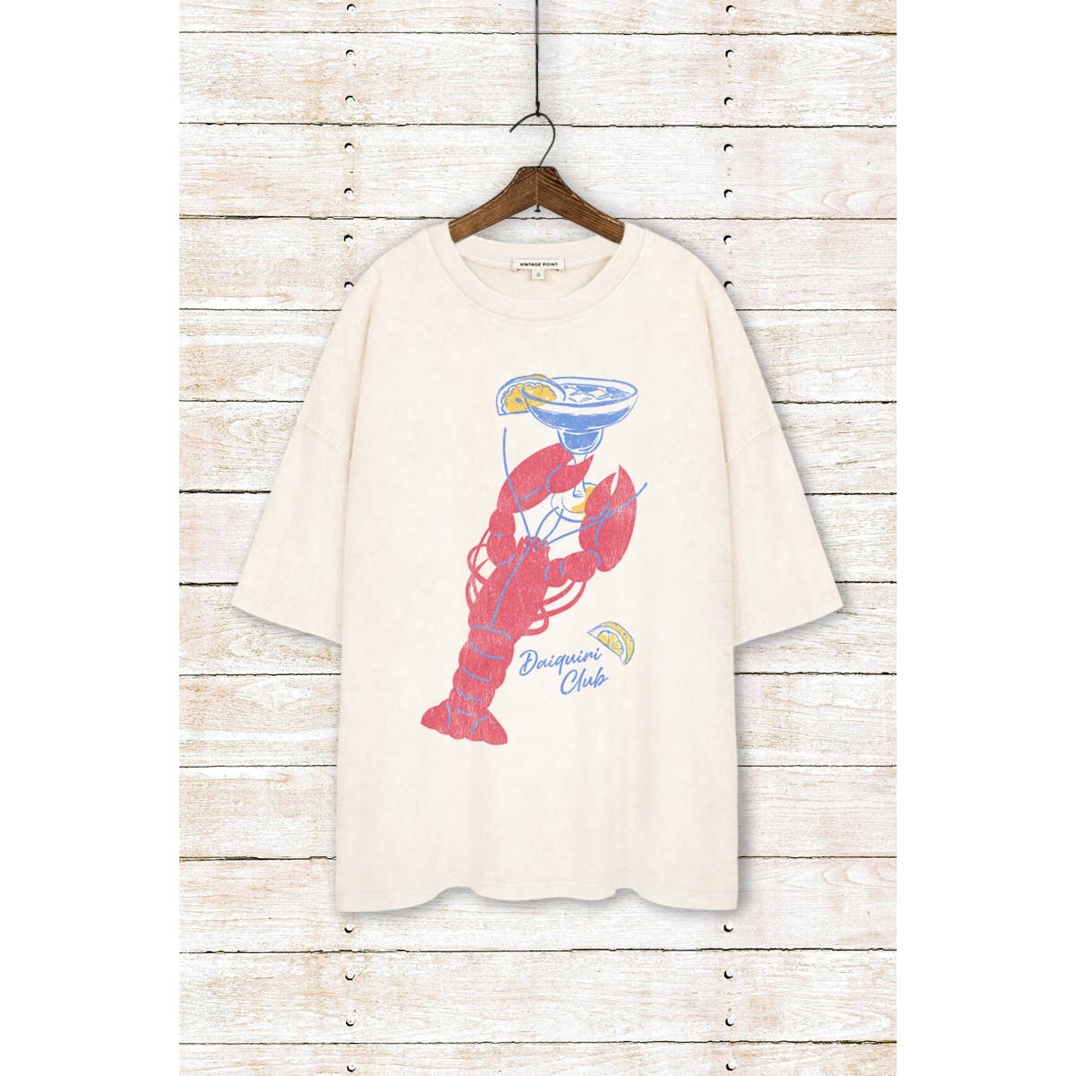 Daiquiri Club Boxy Oversized Shirt