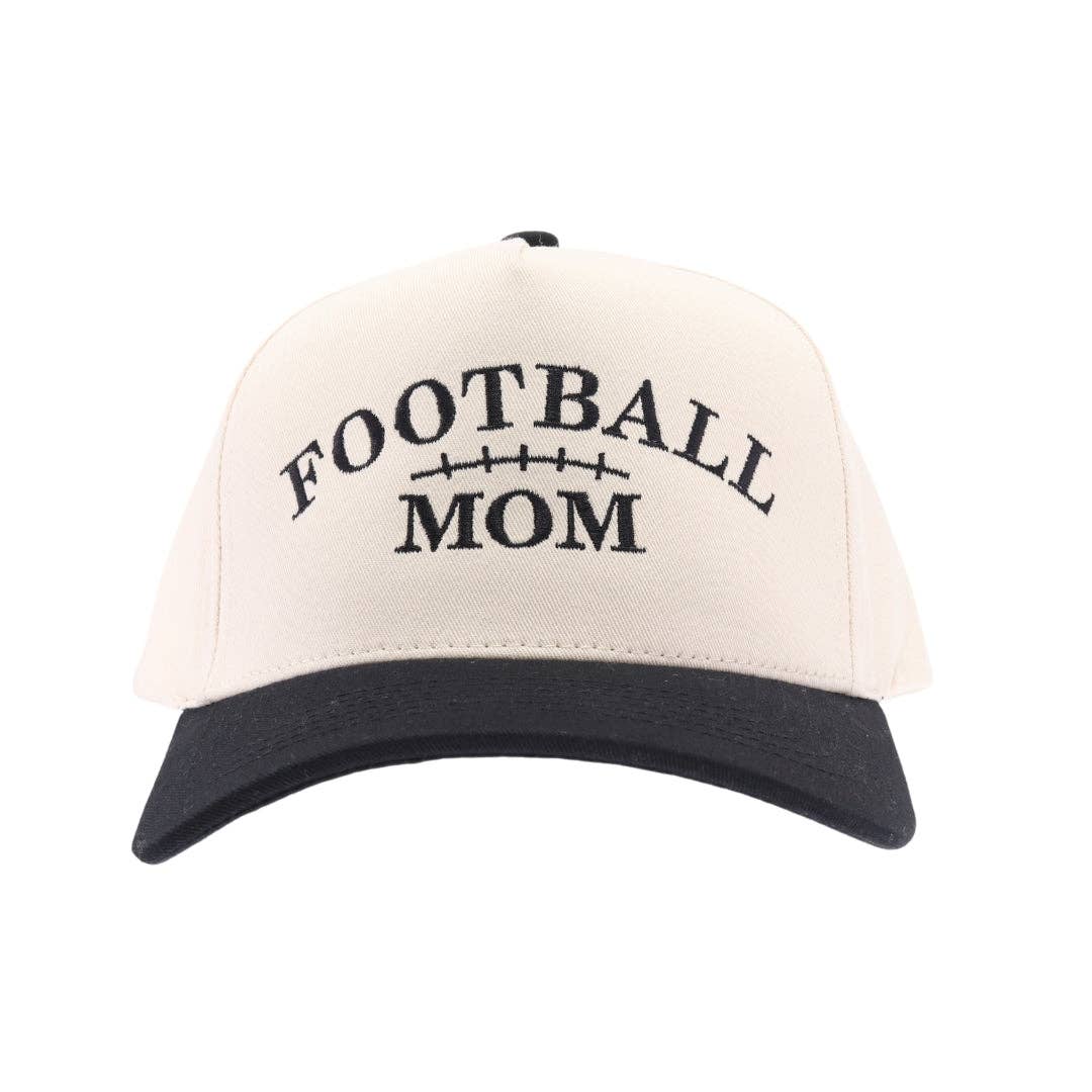 Football Mom Embroidered Trucker Hat