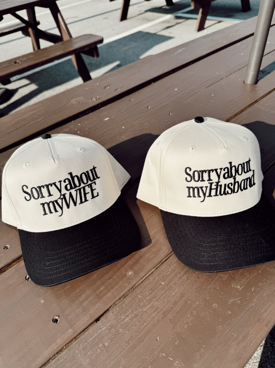 Sorry about my Husband Vintage Trucker Hat