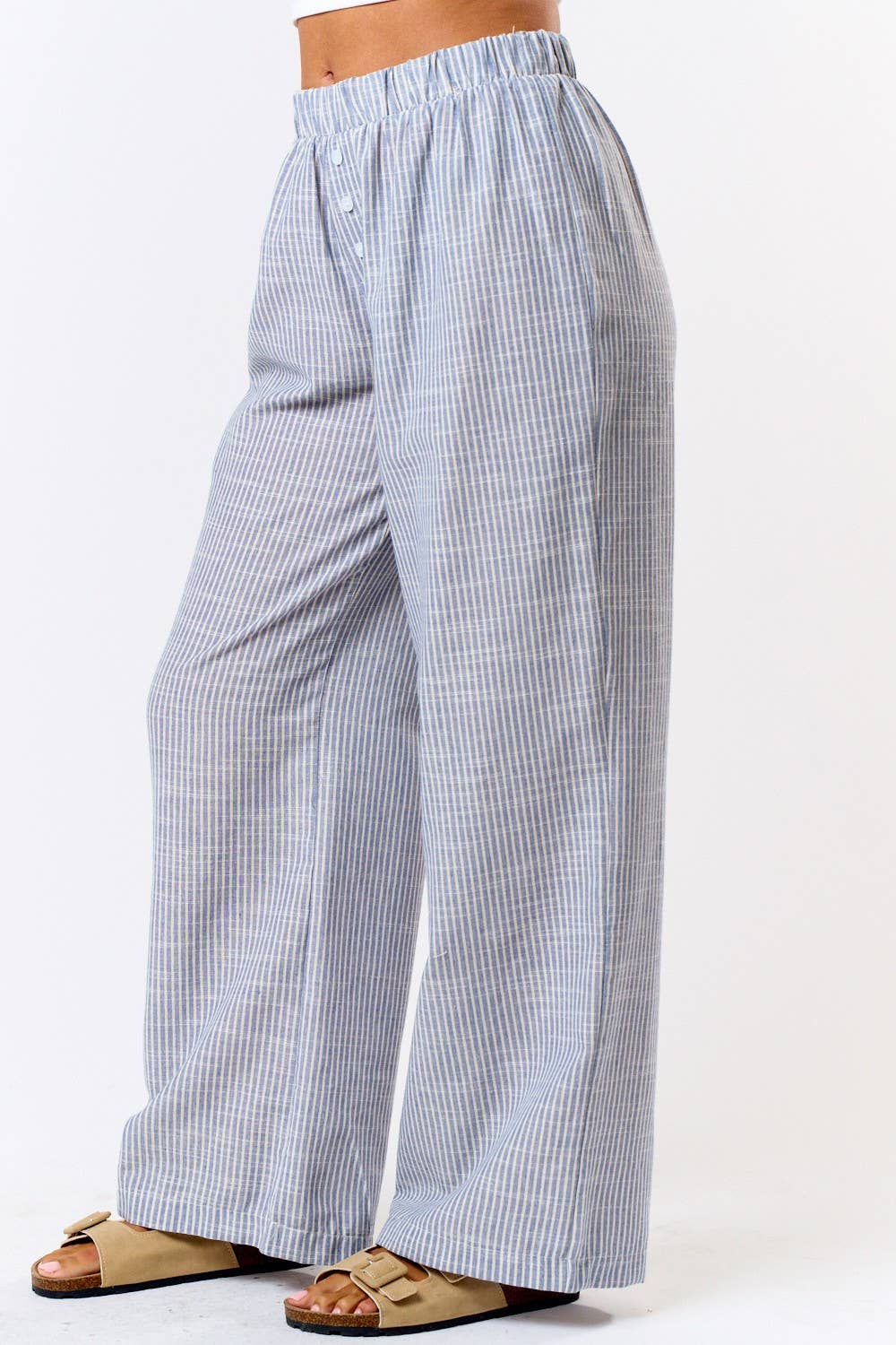 BLUE GINGHAM CHECK PAJAMA/LOUNGE PANT