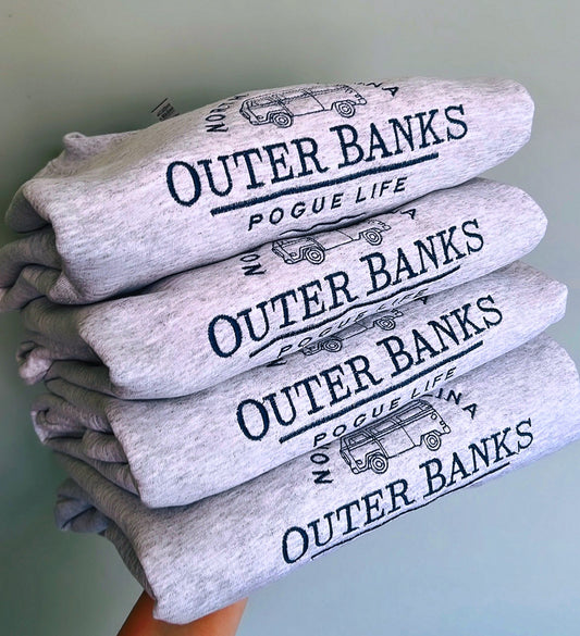 Embroidered OBX Crewneck