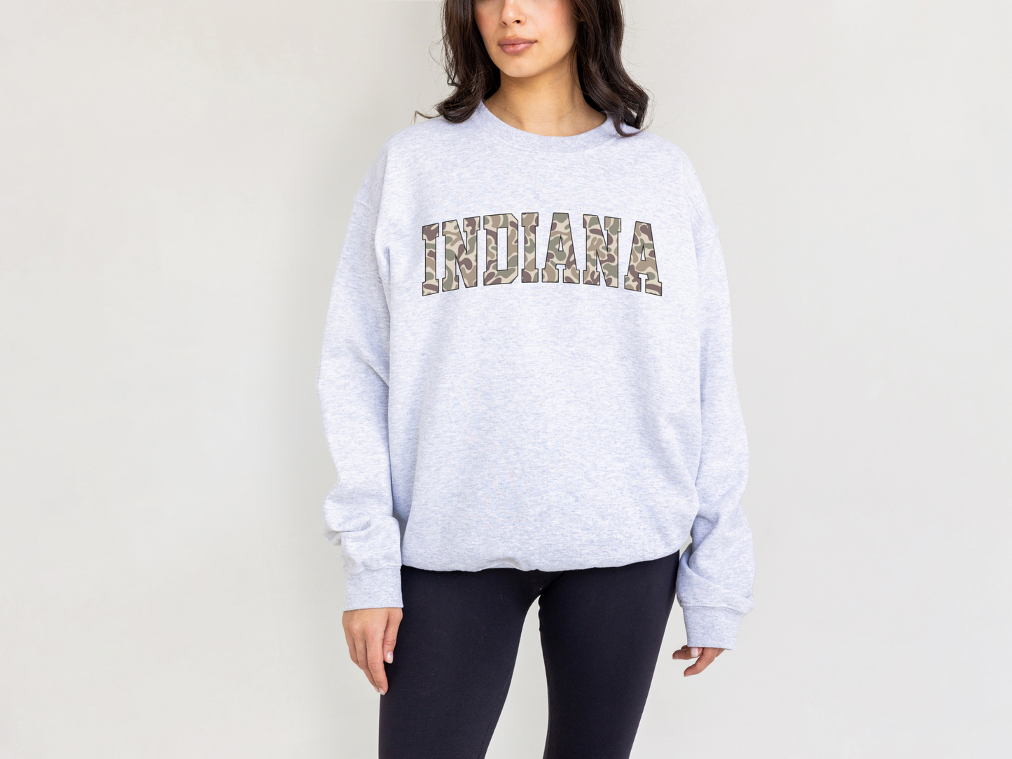 State Camo (A-M) Crewneck Sweatshirt