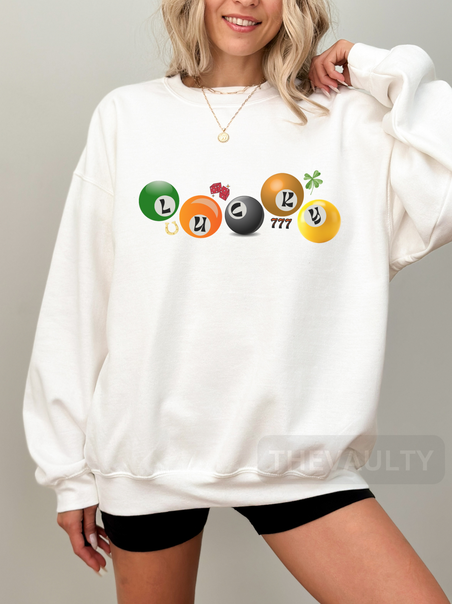 GOOD LUCKy Crewneck Sweatshirt