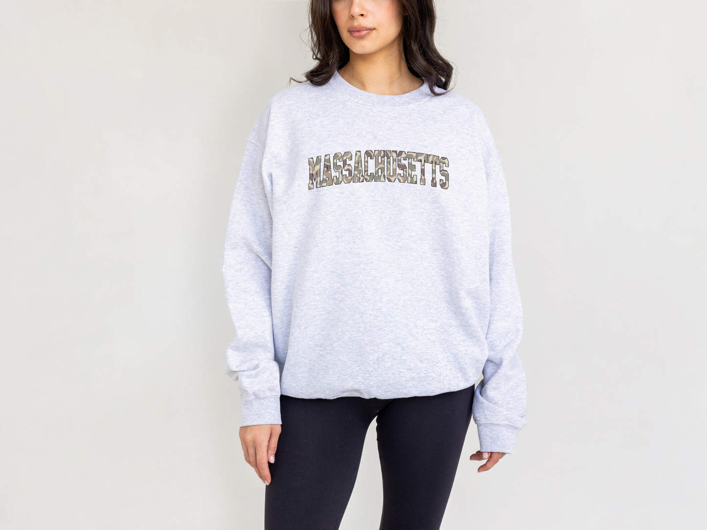 State Camo (A-M) Crewneck Sweatshirt