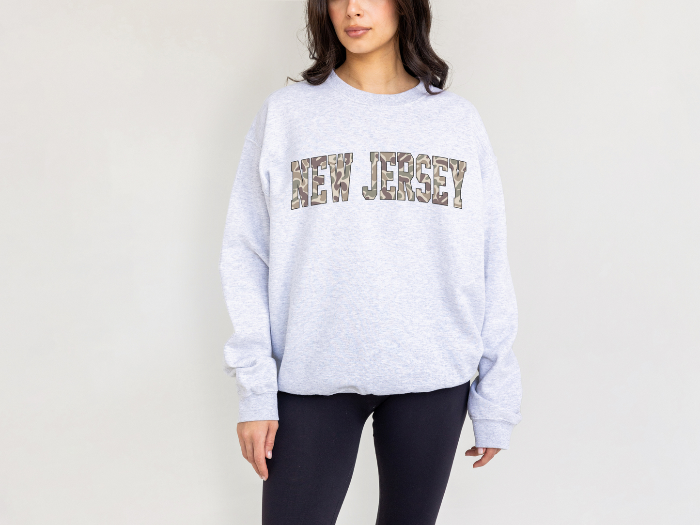 State Camo (N-W) Crewneck Sweatshirt
