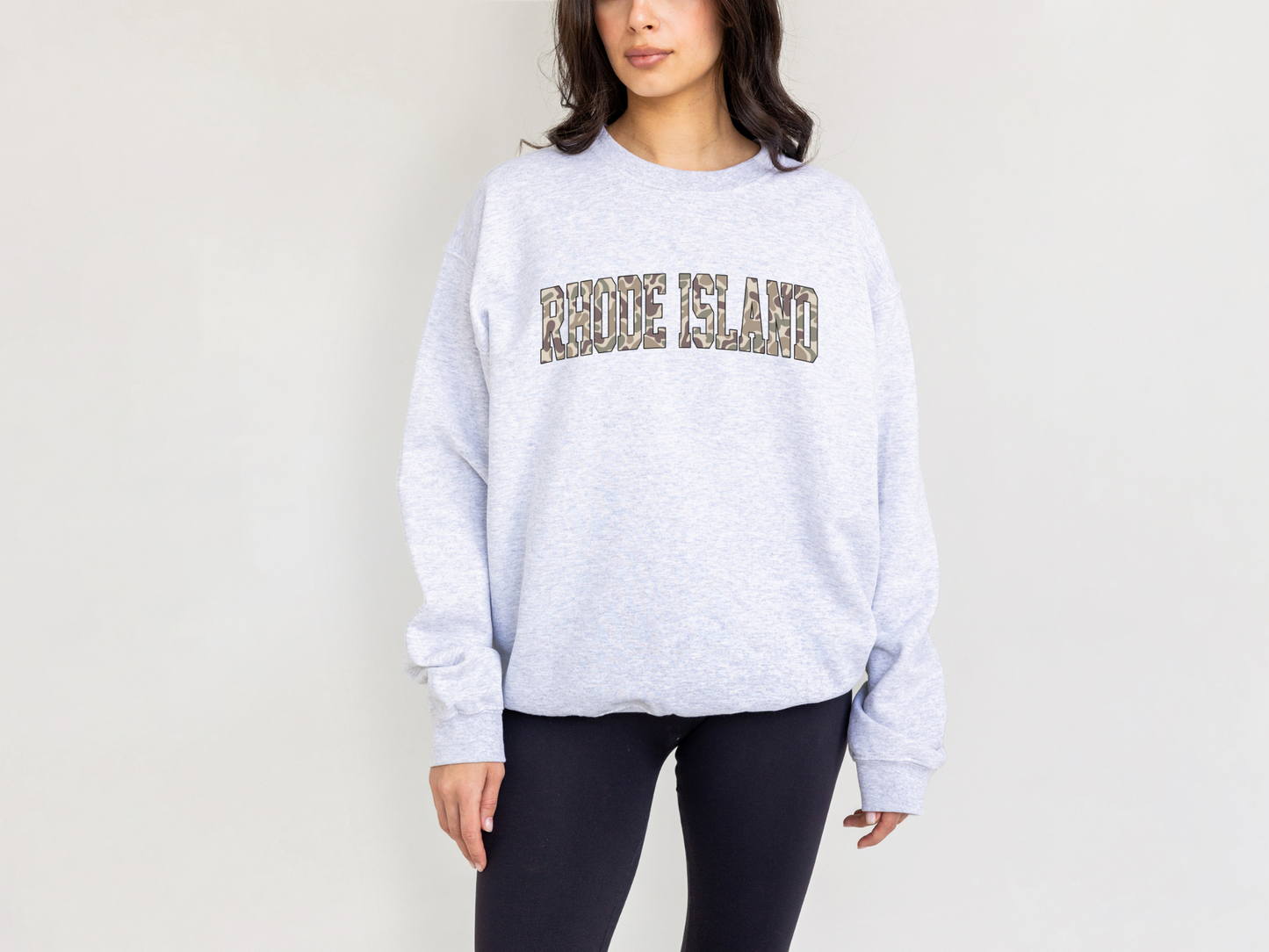 State Camo (N-W) Crewneck Sweatshirt