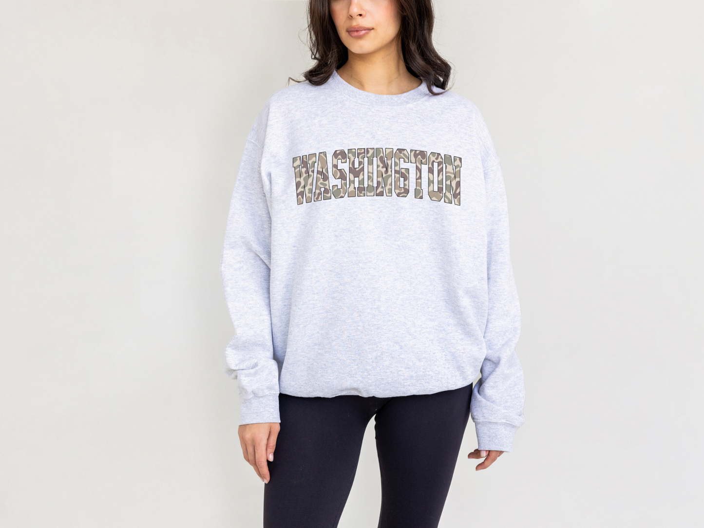 State Camo (N-W) Crewneck Sweatshirt