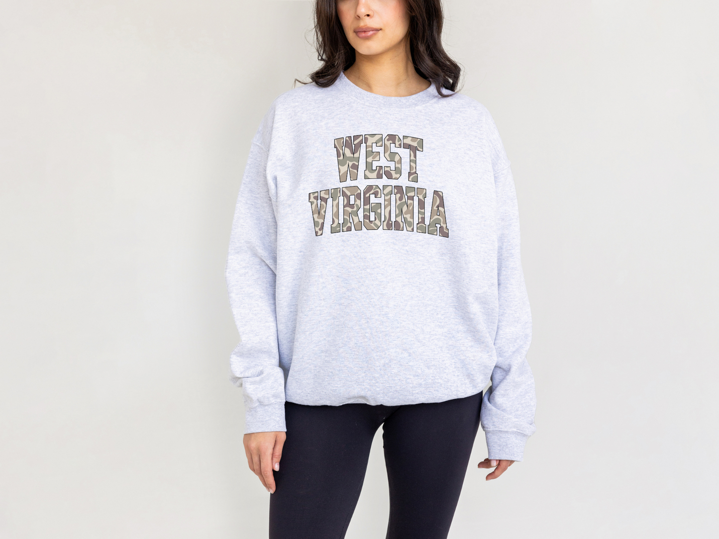 State Camo (N-W) Crewneck Sweatshirt