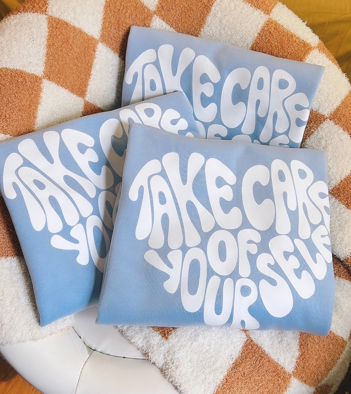 Take Care Of Yourself | BACK Crewneck Sweatshirt