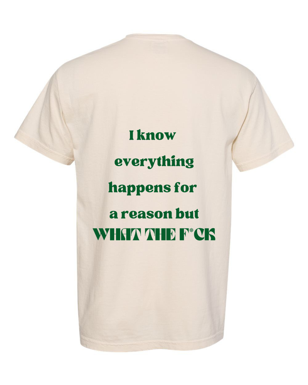 I know everything happens for a reason but WTF T-Shirt